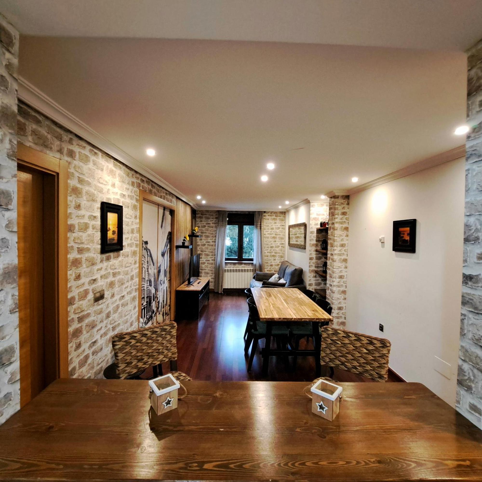 Apartamento Con Terraza Al Puente Romano Кангас-де-Онис Экстерьер фото